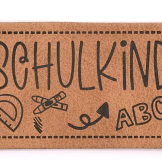 Label Kunstleder *Schulkind*
