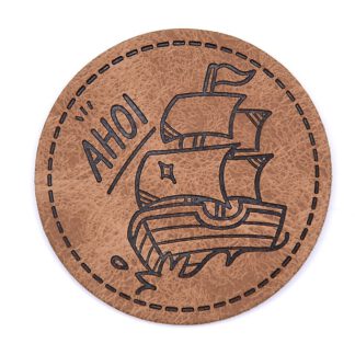 Label Kunstleder *Ahoi*