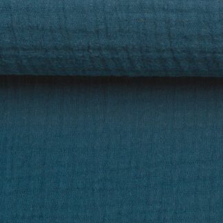 Musselin Dunkelblau