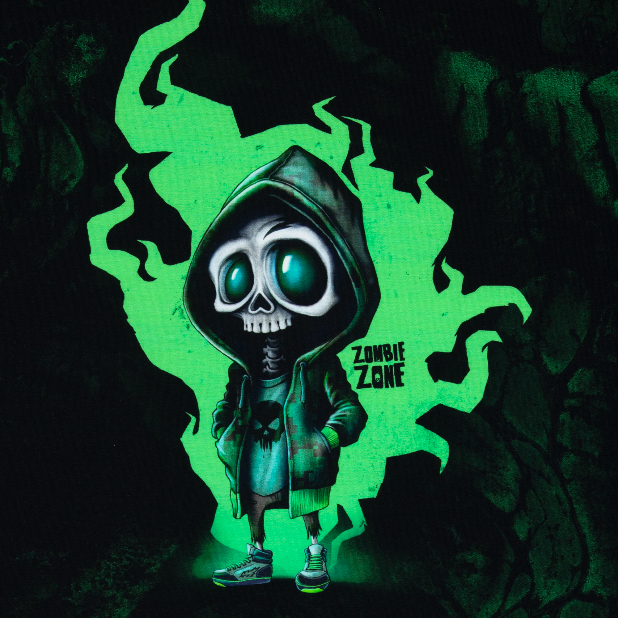 French Terry Thorsten Berger Halloween Tales Zombie Leif