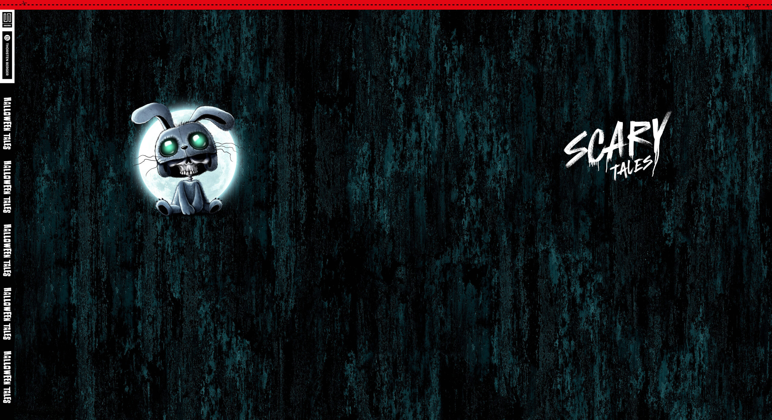 French Terry Thorsten Berger Halloween Tales Scarlett – Bild 2