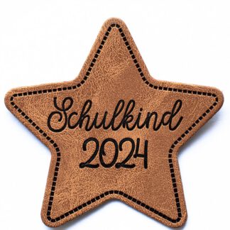 Label Kunstleder *Schulkind 2024*