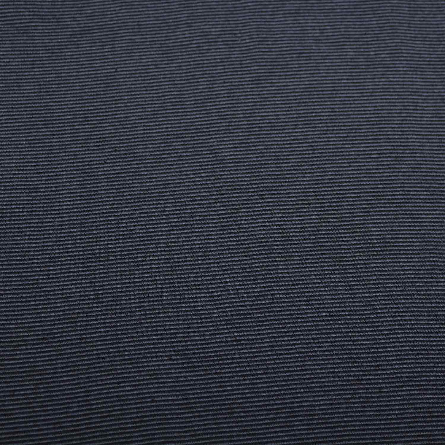 Bündchen Streifen Schwarz/ grau – Bild 2