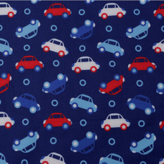 Softshell Autos blau