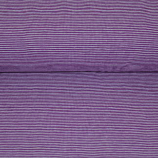 Bündchen Streifen Purpur