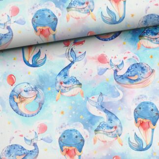 French Terry Traum Wal allover