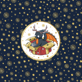 Panel Smokey Golden Night