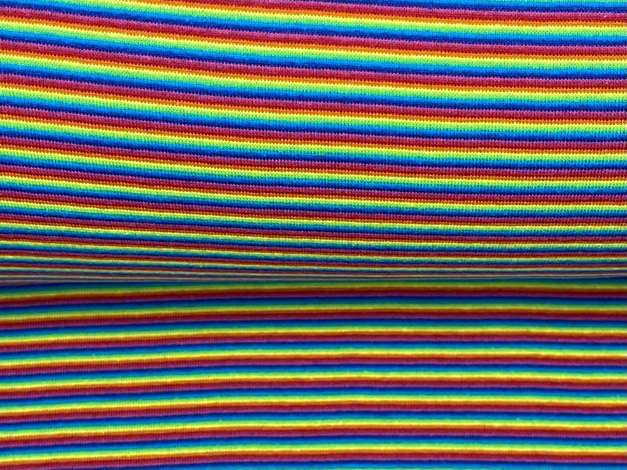 Bündchen Streifen Regenbogen – Bild 3