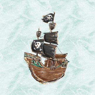 French Terry Panel Schiff