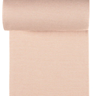 Bündchen Streifen Pfirsich