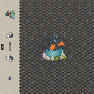 Jersey Panel Babysmokey, schwarz, *Überbreite*