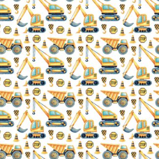 Jersey Baustelle weiß