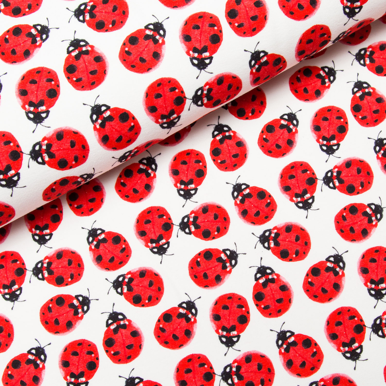 French Terry Ladybugs