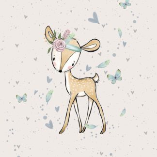 French Terry Panel Boho Reh