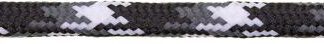 Kordel schwarz, grau, weiß