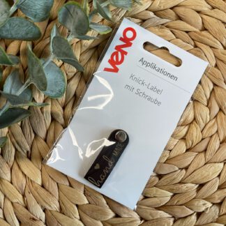 Label Handmade braun