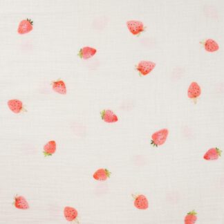 Musselin Erdbeeren