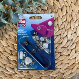 Prym Druckknopf Jersey Perlkappe 12 mm