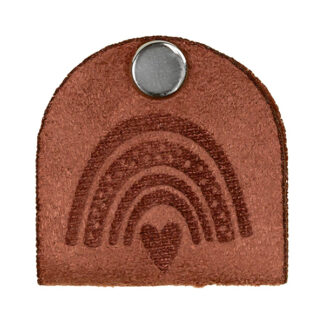 Label Regenbogen, rosa