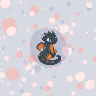 Jersey Panel Smokey sitzend, Bubblegum *Überbreite*