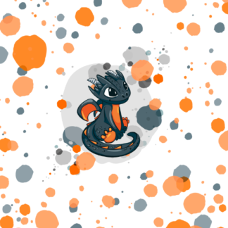 Jersey Panel Smokey sitzend, Weiß, *Überbreite*