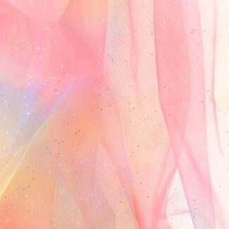 Tüll Ballerina Multicolor mit Glitzer